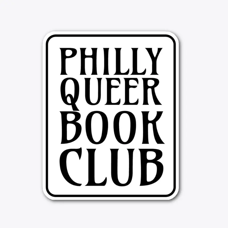 Vintage Book Club Sticker